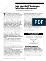 IT Governance Through Balanced Scorecard PDF