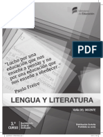 Guia Lengua y Literatura 3ro PDF