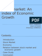 Stock Market: An Index of Economic Growth