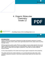 Organic Molecules Chemistry Grade 12: Everything Science WWW - Everythingscience.co - Za