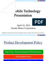 automobileTechnologyPresentation - Suzuki PDF