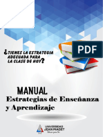 Manual de Estrategias de Enseñanza y Aprendizaje