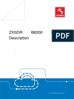 ZTE ZXSDR B8200 Product Description PDF