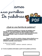 Trabajamos Las Familias de Palabras