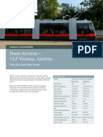 Tram System - ULF Vienna, Austria: 150 Ultra Low Floor Trams