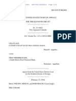 Flagg v. First Premier Bank, No. 15-14052 (11th Cir. 2016 (Per Curiam)