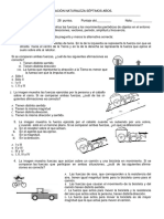 Prueba Sobre Fuerza ° Basico