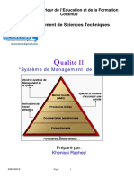 Cours Qualité Système de Management de La Qualité