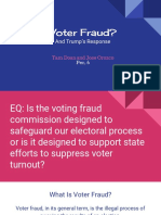 Voter Fraud