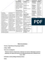 Matriz de Consistencia