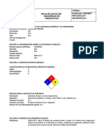 Hoja de Seguridad Parafina Liquida