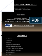 Classification of Shear Wall