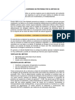 Determinación Del Contenido de Proteínas Por El Método de Kjeldahl