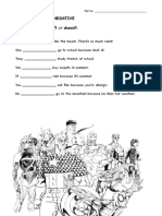 Present Simple Negative Worksheet