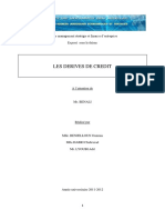 Les Dérivés de Crédit