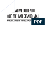 Citadme Diciendo Que Me Han Citado Mal-Libre PDF