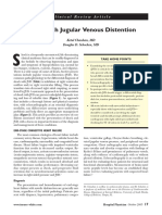 Shock With Jugular Venous Distention: Clinical Review Article