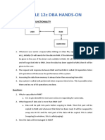 Oracle 12c DBA Handson - 1st Half