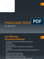 FISIOLOGIA RENAL Tasa de Filtracion Glomerular Dra - Viera