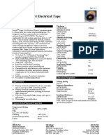 Scotch Super 33+ Vinyl Electrical Tape: Data Sheet