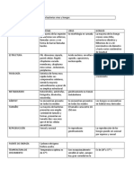 Cuadro Comparativo Entre Bacterias Virus y Hongos