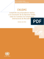 Compendio de Jurisprudencia Sobre La Conv de Viena de 1980 de La CNUDMI - 2016