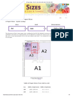 PublishMe Standard Book Sizes Inside Page Specs