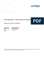 Film Capacitors - Power Factor Correction