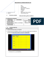 Planificacion de La Sesion de Aprendizaje N 1