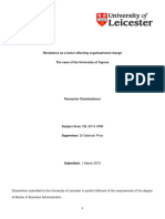 Resistance As A Factor Affecting Organisational Change PDF