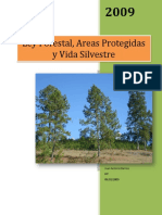 Ley Forestal, Areas Protegidas y Vida Silvestre