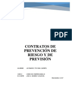 Contrato Prevencion Riesgos