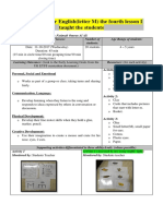 Lesson Plan 4 Letter M Connected A