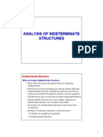 Indeterminate Structure Analysis