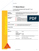 TL SarnafilTMetalSheet