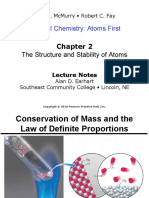 General Chemistry: Atoms First: The Structure and Stability of Atoms