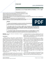 Clinical & Experimental Ophthalmology: A Novel Pilocarpine Microemulsion As An Ocular Delivery System: in Vitro and