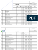 Signal List: RPLC Project