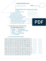 Practice of English 3° Sec. LAST NAME: - NAME: - DATE