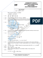 08 Objective Questions Solutions Electrochemistry