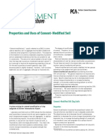 PCA Soil - Properties and Uses of Cement-Modified Soil PDF