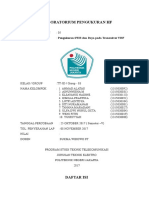 Job 5 - Kel.03 - Pengukuran SWR Dan Daya Pada Transceive VHF