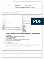 Primary EPC 2403 Lesson Planning Template Year 2, Sem