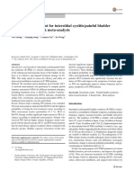 Intravesical Treatment For Interstitial Cystitis/painful Bladder Syndrome: A Network Meta-Analysis