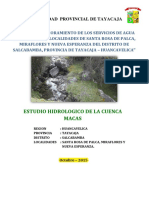 Estudio Hidrico - Salcabamba ...