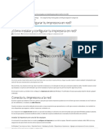 Cómo Instalar y Configurar Tu Impresora en Red
