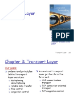 Transport Layer: Computer Networking: A Top Down Approach