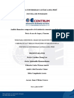 Análisis Financiero Comparativo de La Industria Cementera en Colombia y Perú