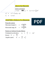 ZCA101 Formulae