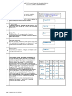 Hoja de Registro Transfusiones